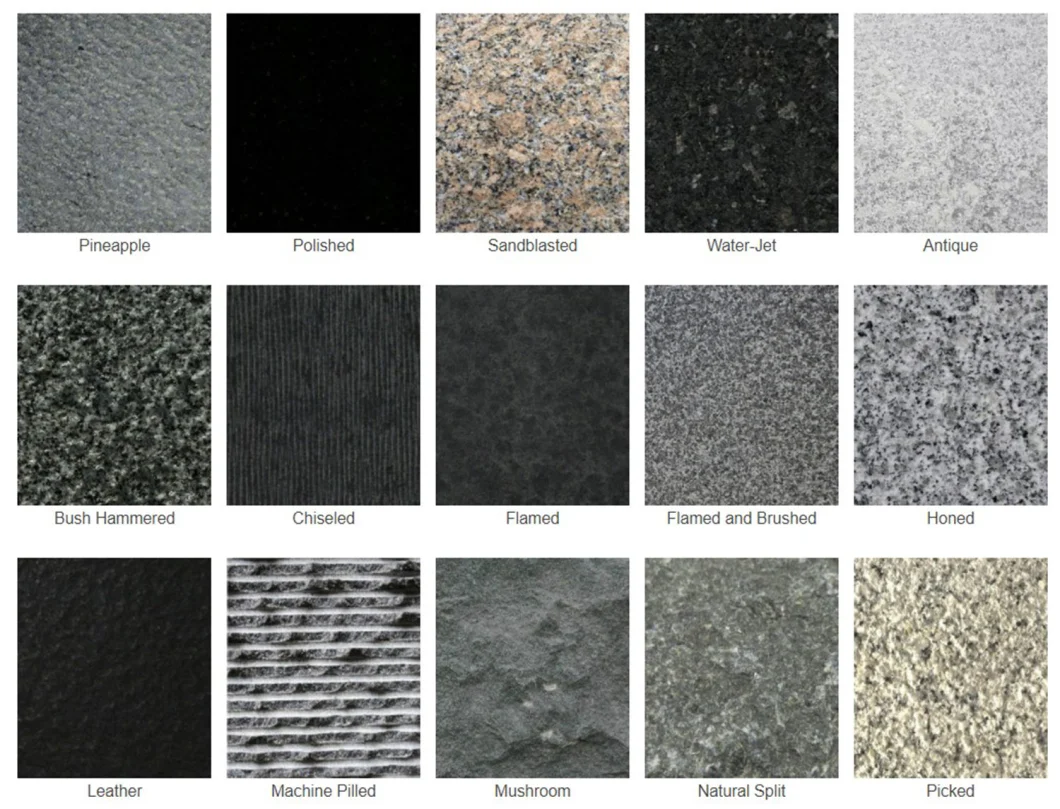 Outdoor Landscaping Driveway 654 Granite Small Size Cube Stone for Paving