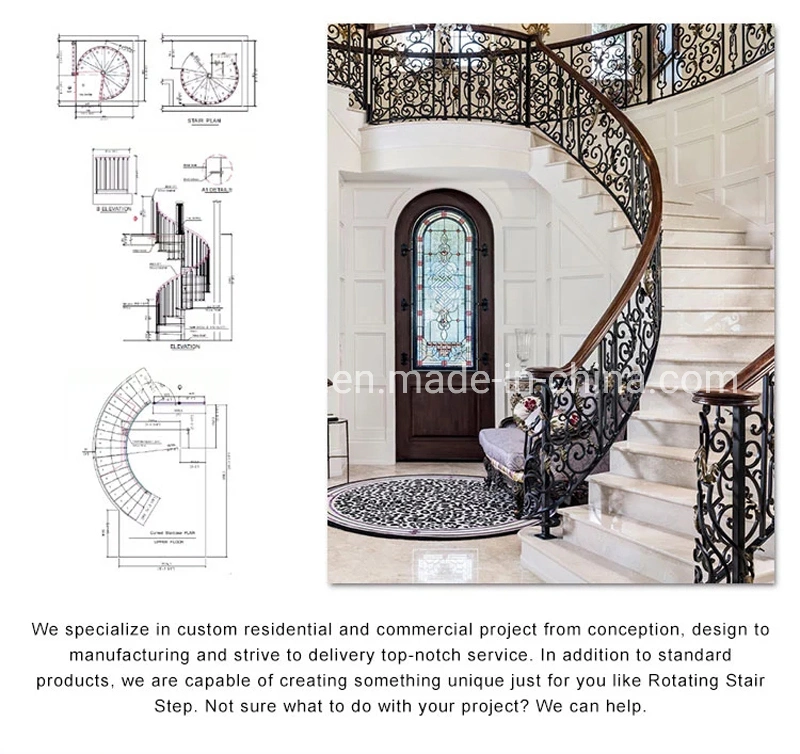 Light Grey Stone G603 Granite Riser and Stairs for Constrution