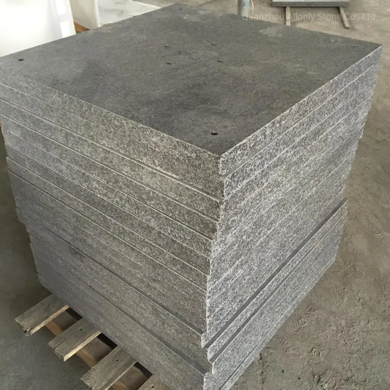 중국 검은 돌 G684 화강암 현무암 벽 클래딩, 도매 현무암 석재 타일